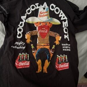 Coca-Cola Black Crew Neck T-Shirt